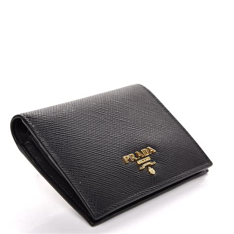 prada saffiano mens wallet|Prada men's bifold wallet.